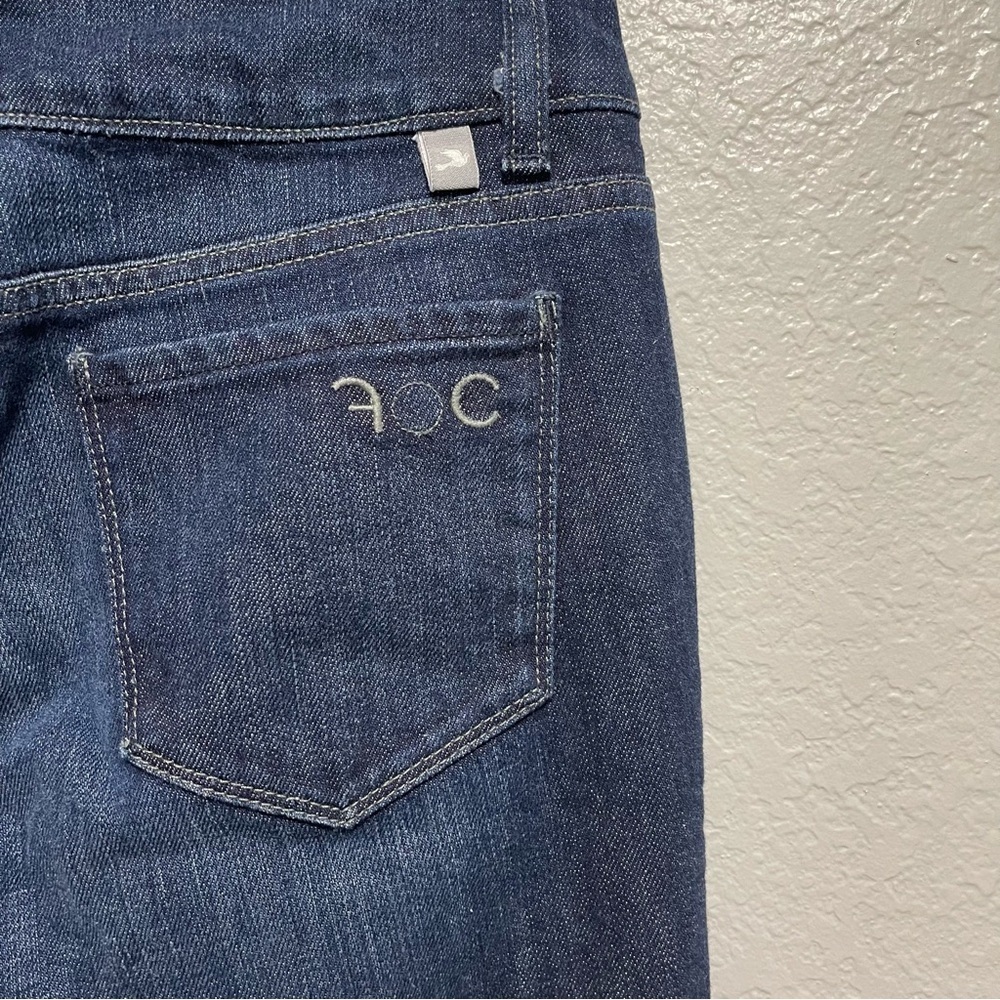 Anthropologie Freedom of Choice Dark Wash Boot Cut Denim Size 28 - Picture 3 of 5